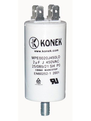 2 uF Sanayi Buzdolabı Kondansatörü